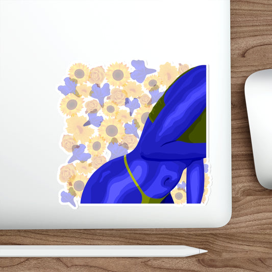 Sapphire Bluez Die-Cut Sticker