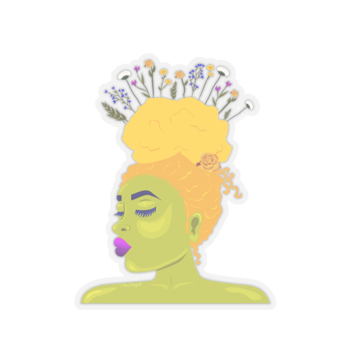 Her Garden Kiss-Cut Stickers