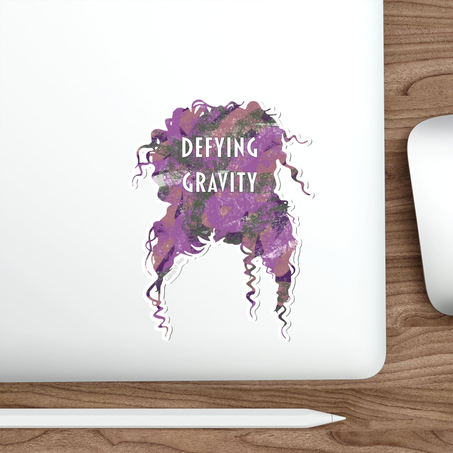 Defying Gravity Die-Cut Sticker