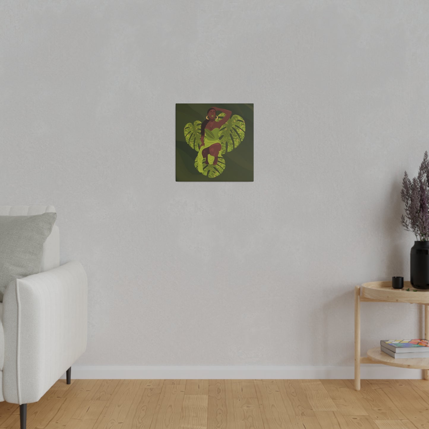 Jaded Beauty Canvas Print