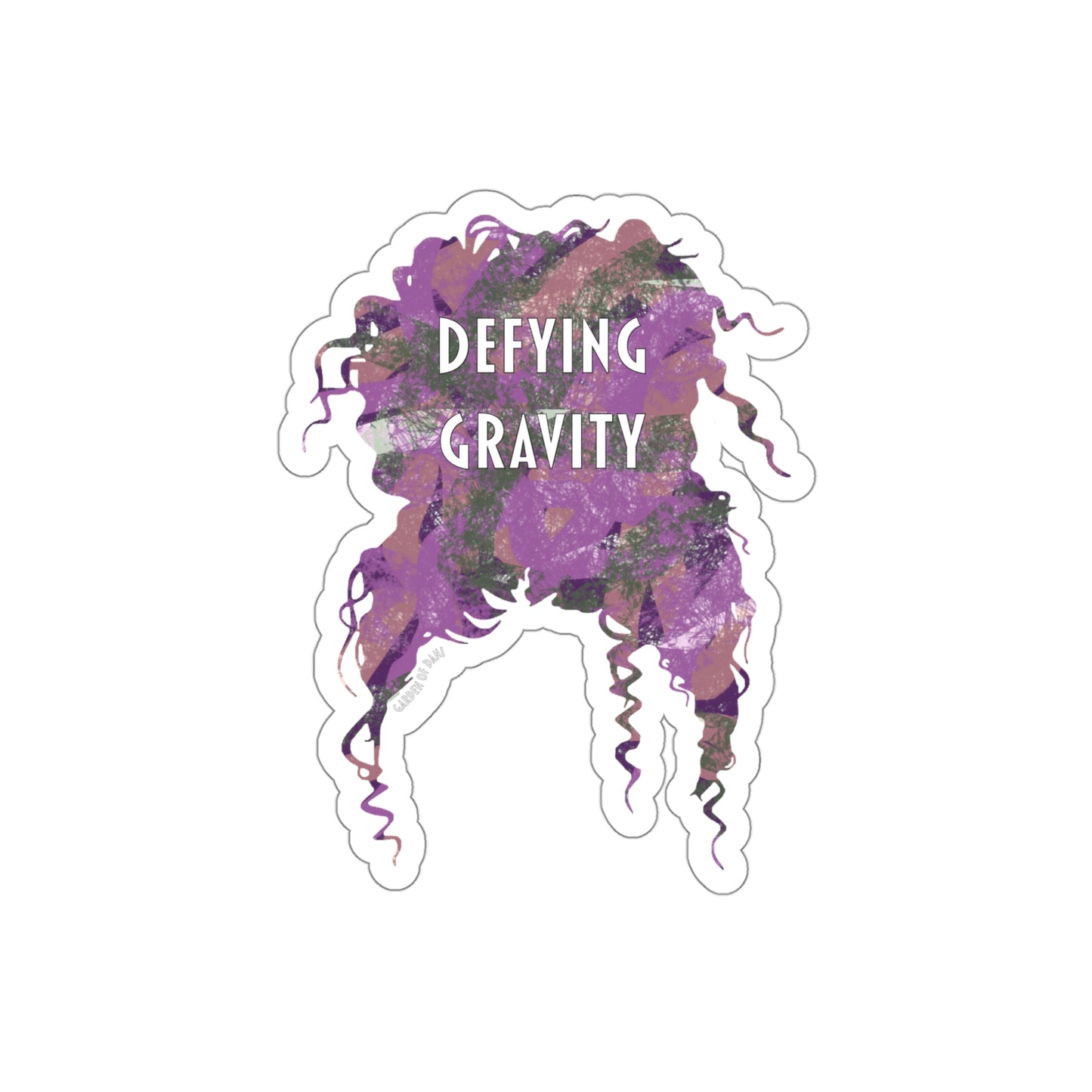 Defying Gravity Die-Cut Sticker