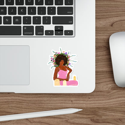 Her Throne Die-Cut Sticker