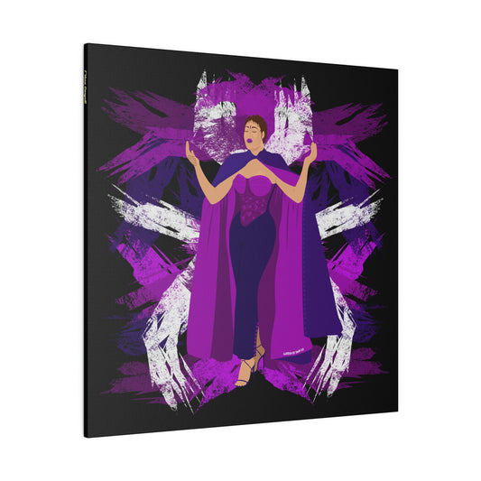 Ah Goddess  Canvas Print (Solid/Square)