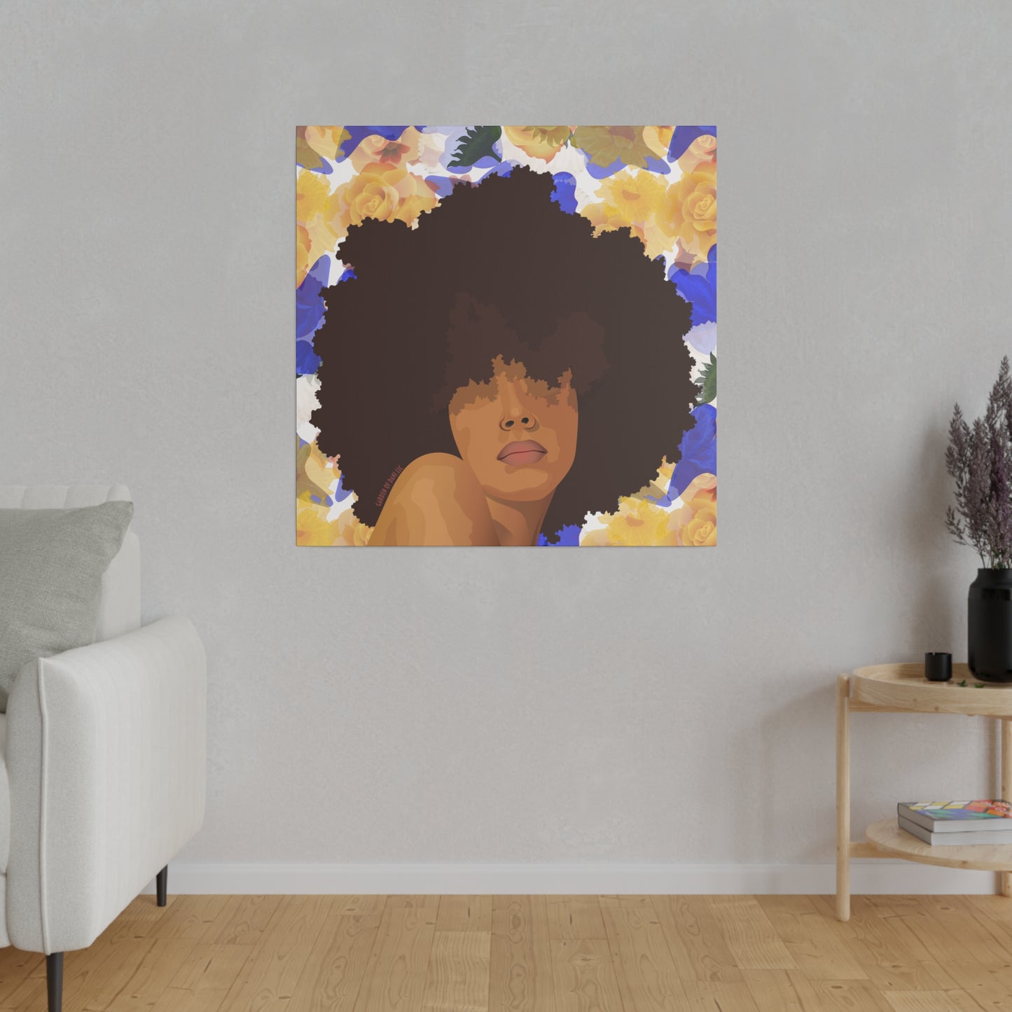 Melody Flower Dance Canvas Print