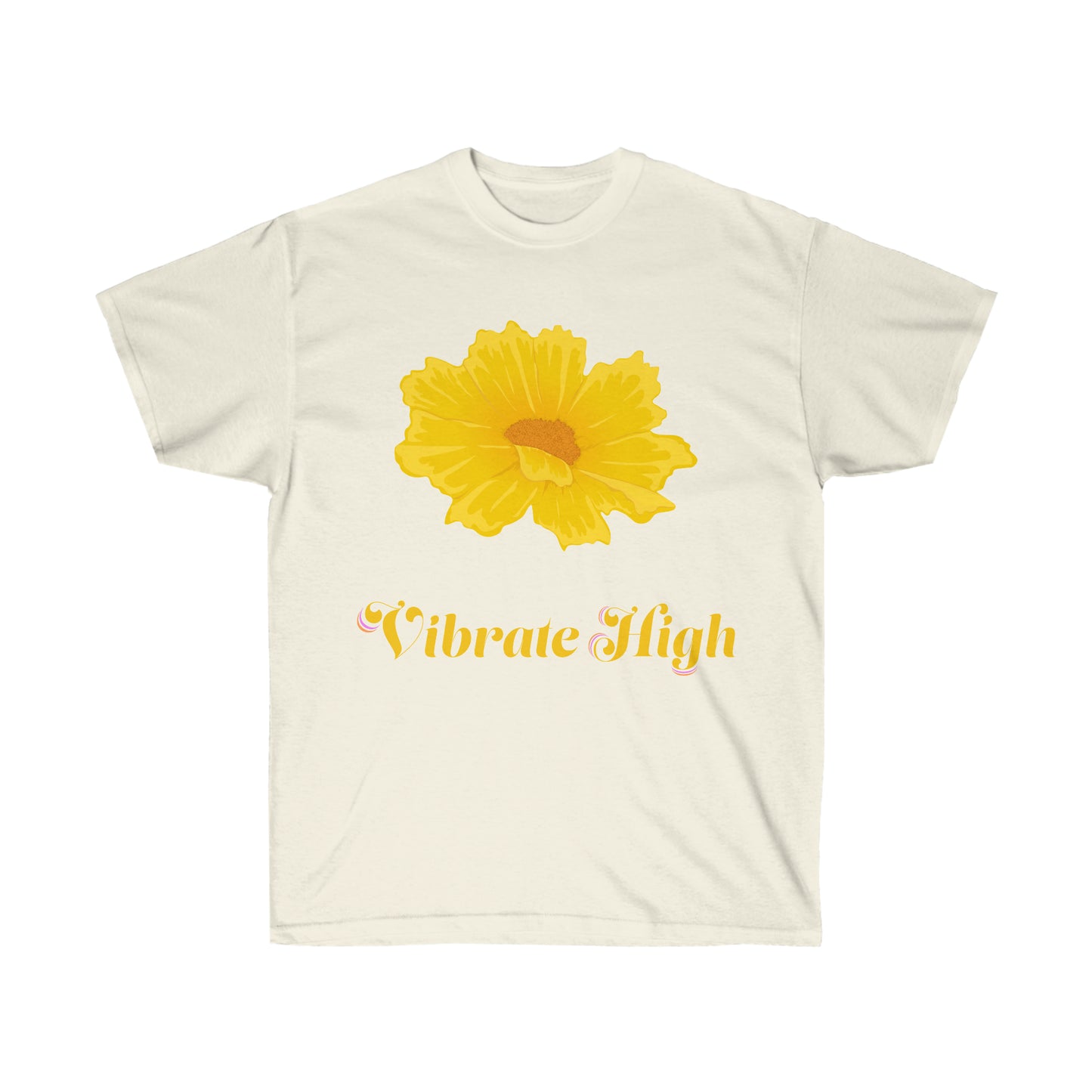 Flower Vibrate High Cotton Tee