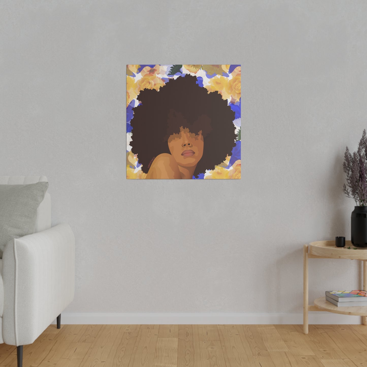 Melody Flower Dance Canvas Print