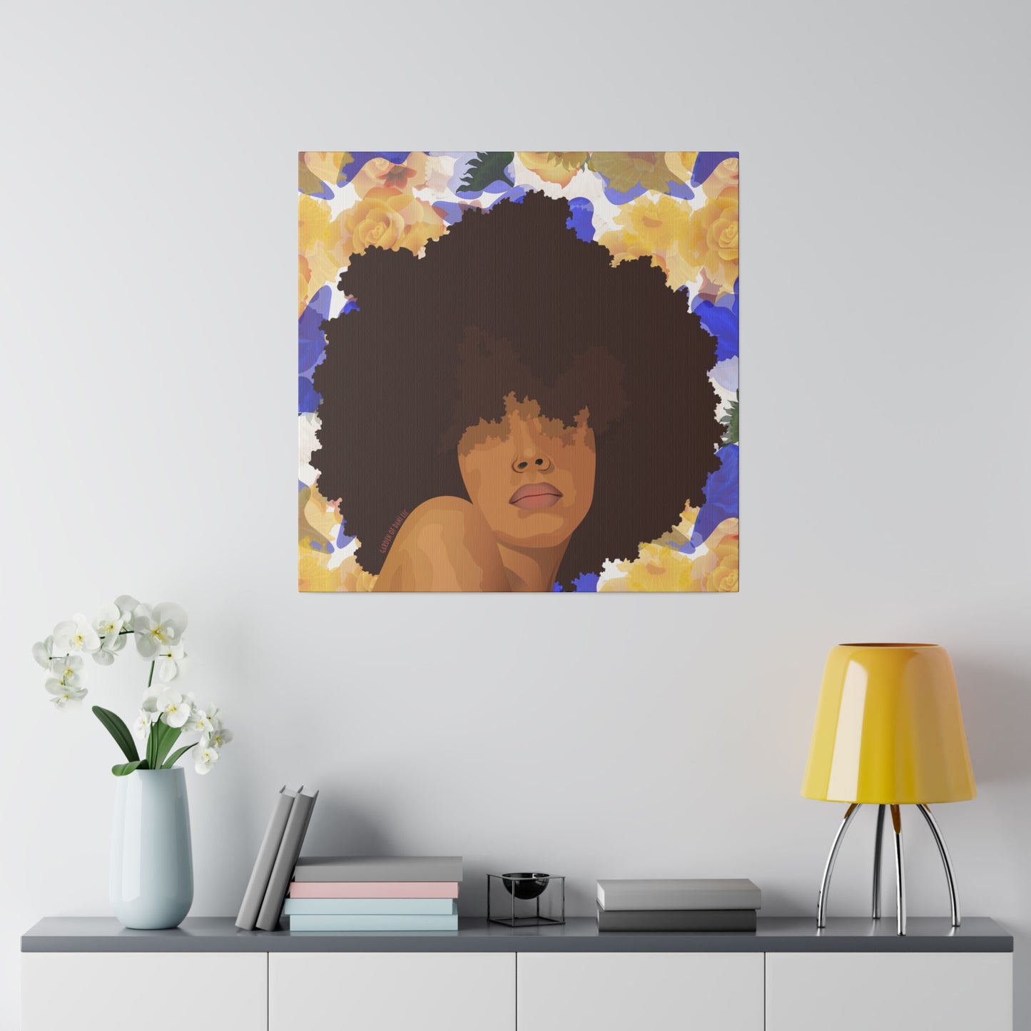 Melody Flower Dance Canvas Print